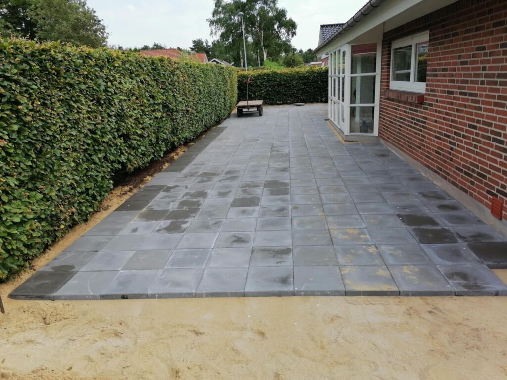 lægning af fliser pris pr. m2